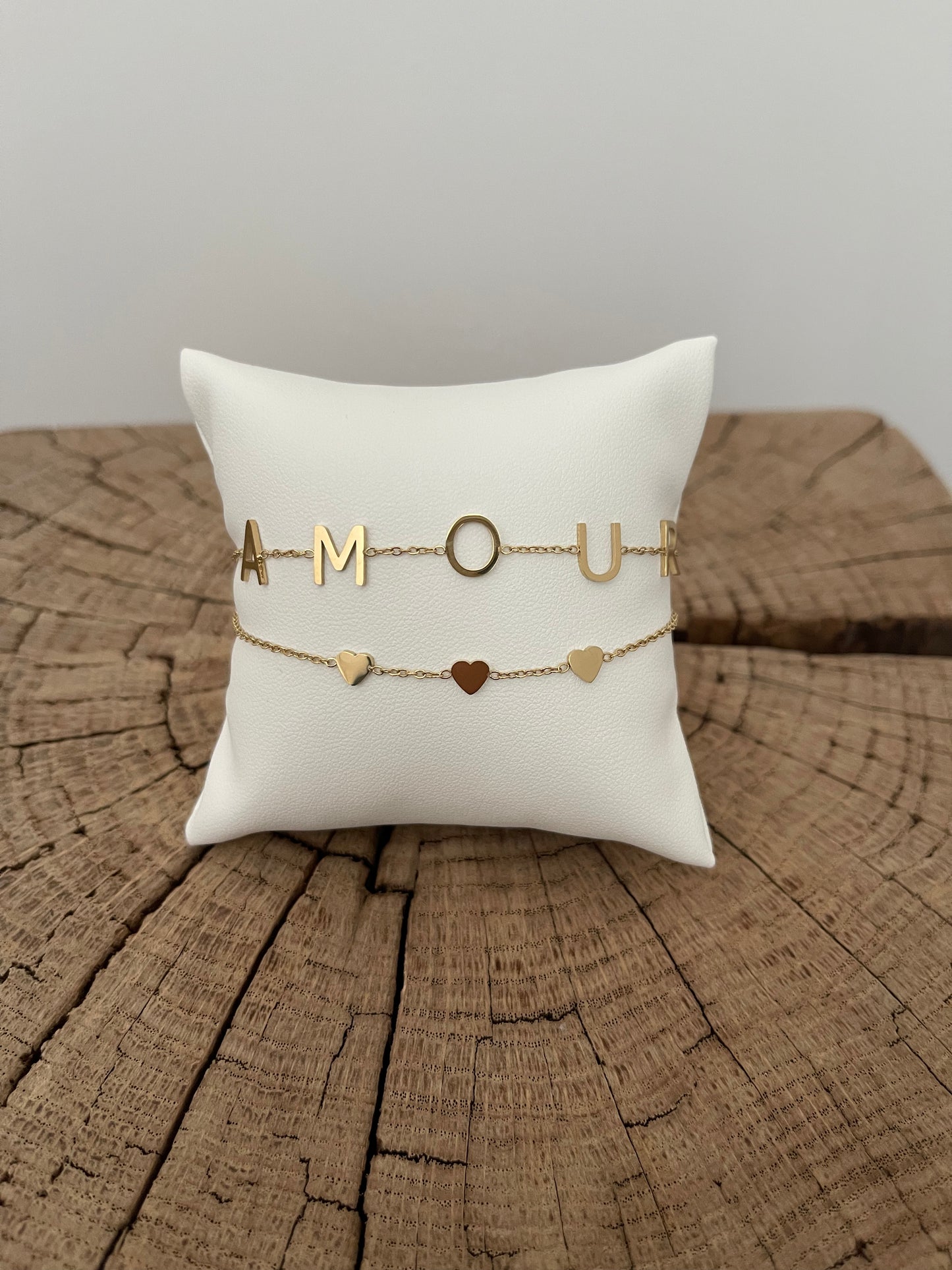 Bracelet double "AMOUR"