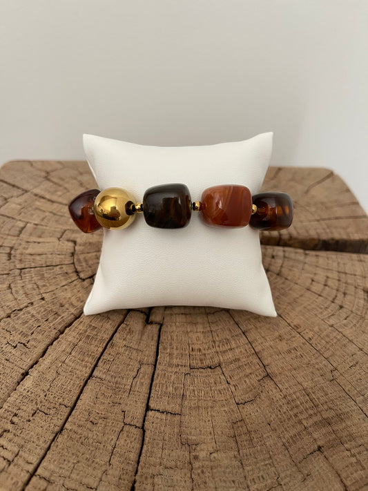 Bracelet tendance résine
