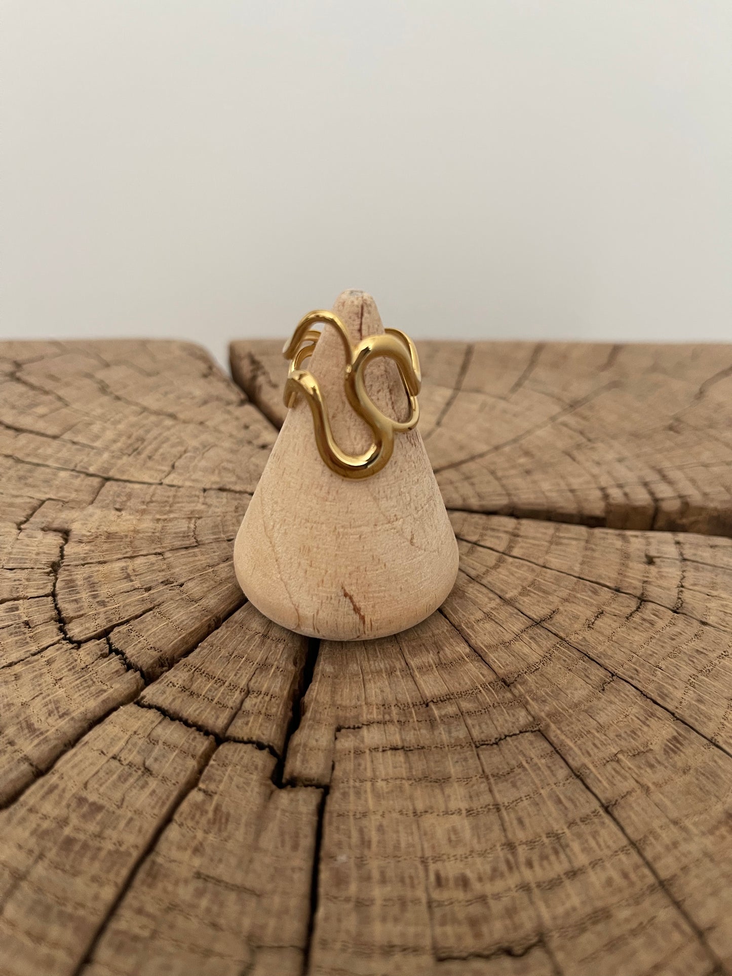 Bague doré