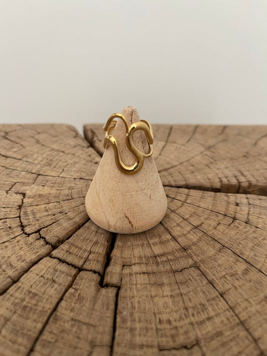 Bague doré