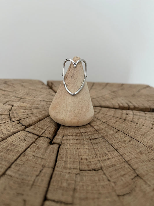 Bague coeur