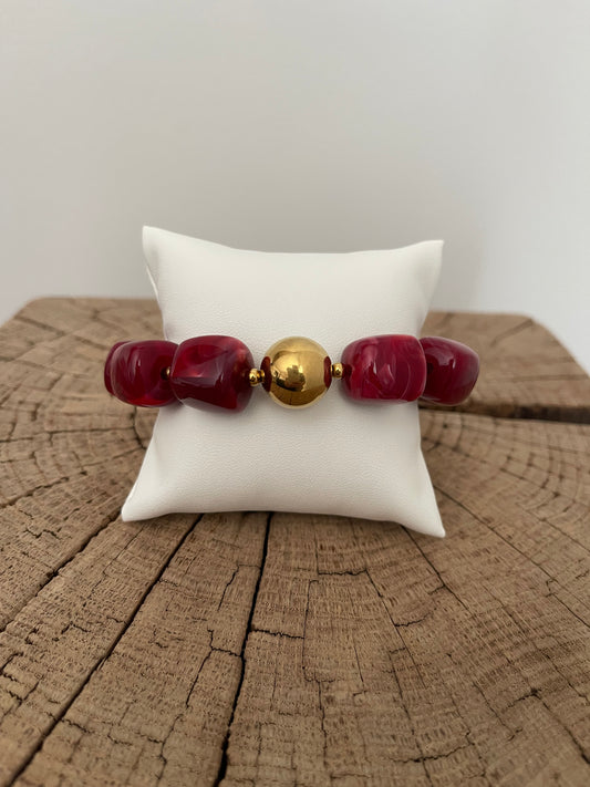 Bracelet tendance résine